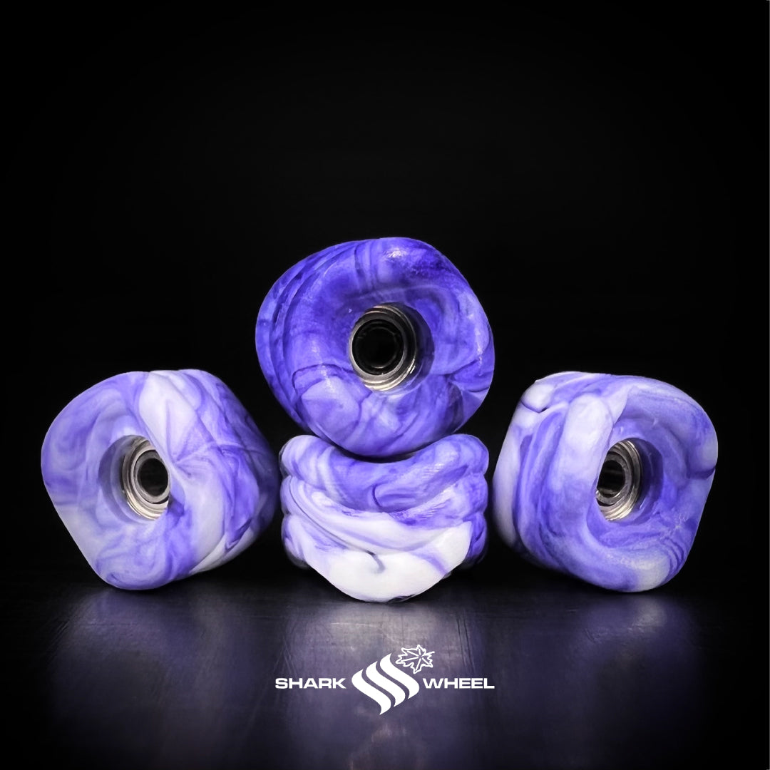Maple X Shark Wheels – Lavender Swirl